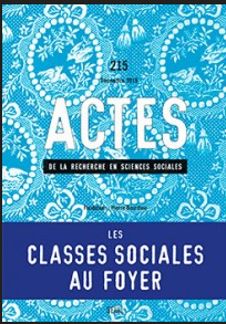 Publication  dans le n°215 des "Actes de la Recherche en Sciences Sociales"