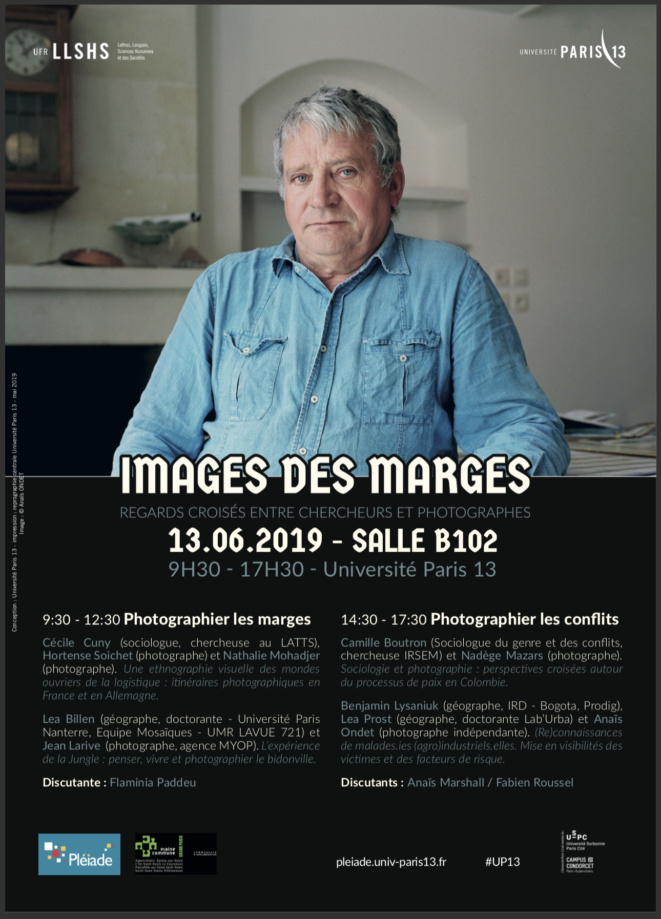 Participation à la Journée d'Etude Marges, Université Paris 13